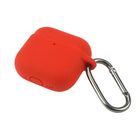 AirPods 4 Huippuohut silikoninen suojakuori kotelolle, Punainen
