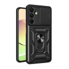 Galaxy A16 4G/5G kuoret kamerasuojalla ja otesormuksella, Musta