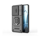 OnePlus 13 5G kuoret kamerasuojalla ja otesormuksella, Musta