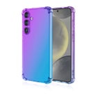 Galaxy S24 / S25 5G Gradient Bumper TPU -suojakuori, Violetti/sininen