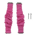 Yleissopiva Scrunchie-ranneke 20 mm -&auml;lykellolle, Pinkki