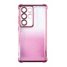 Galaxy S24 Ultra 5G Glitter Bumper TPU-suojakuori, Pinkki
