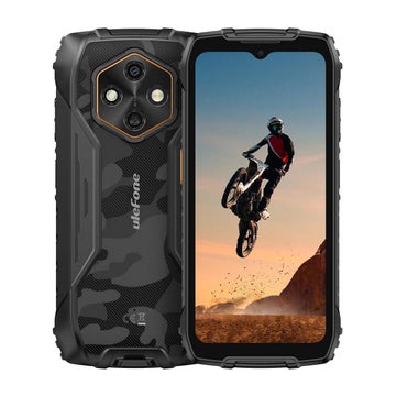 Ulefone Rugking 4 Pro -puhelin, Musta