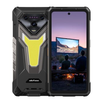 Ulefone Armor 34 Pro Plus 5G -puhelin, Musta