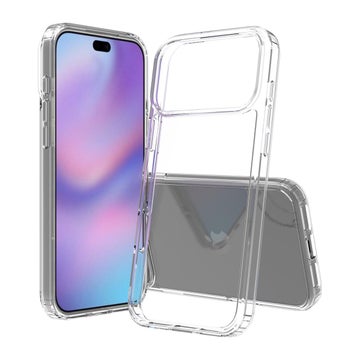 Screenor Bumper iPhone 17 Pro Max -suojakuori, l&auml;pin&auml;kyv&auml;