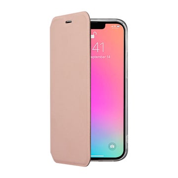 Screenor Clever MagSafe iPhone 17e / 16e -lompakkokotelo, Roosa