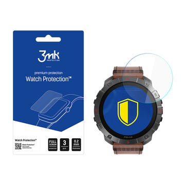 3MK Polar Grit X2 Watch Protection -panssarilasi, Kirkas