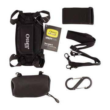 Otterbox Utility Latch Galaxy Tab Active 3 / Active 2 -kantoteline tabletille, Musta