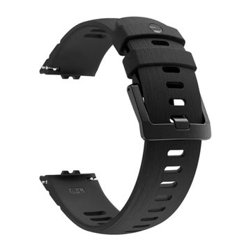 Polar Street X -silikoniranneke, Koko S-L, musta