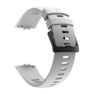 Polar Street X -silikoniranneke, Koko S-L, valkoinen