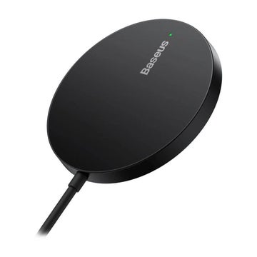 Baseus Simple Mini 3 15W MagSafe-laturi, Musta