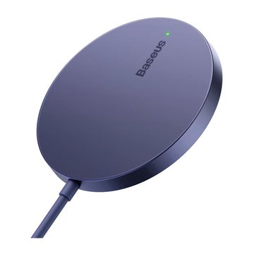 Baseus Simple Mini 3 15W MagSafe-laturi, Violetti