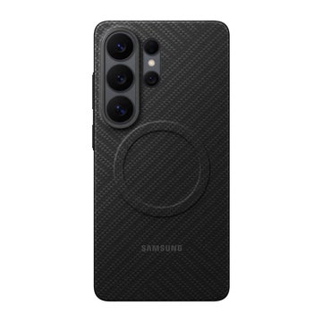 Samsung Galaxy S26 Ultra 5G Carbon Magnet Case, Musta