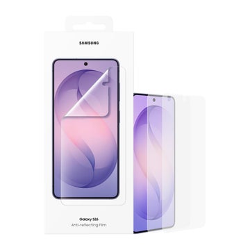 Alkuper&auml;inen Galaxy S26 5G Anti-Reflective -suojakalvo, Kirkas (2-pack)