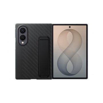 Samsung Galaxy Fold8 5G Carbon Standing -suojakotelo, Musta
