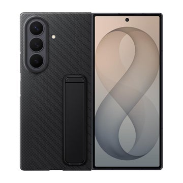 Samsung Galaxy Fold8 Ultra 5G Carbon Standing -suojakotelo, Musta