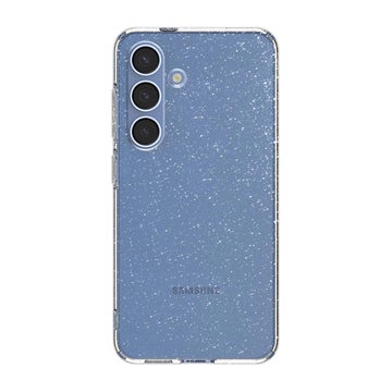 Spigen Liquid Crystal Galaxy S25 5G pehme&auml; suojakuori, Glitter Crystal
