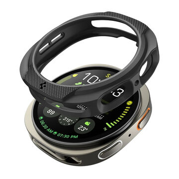 Spigen Liquid Air Galaxy Watch8 44 mm suojakuori, Musta