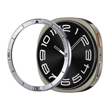 Spigen Bezel Tune Pilot Galaxy Watch8 44 mm -kehys älykellolle, Hopea