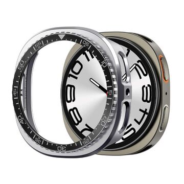 Spigen Bezel Tune Pro Diver Galaxy Watch8 44 mm -suojakuori, Musta
