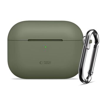 Tech-Protect Silicone Hook AirPods Pro 3 -suojakotelo, Vihreä