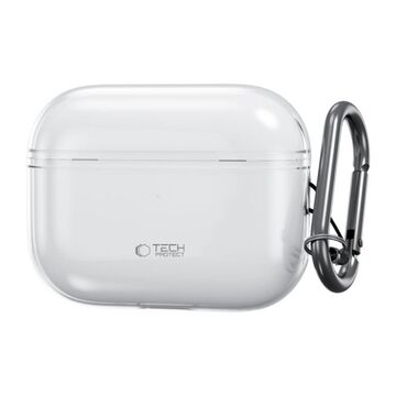Tech-Protect Flexair AirPods Pro 3 -suojakotelo, Läpinäkyvä
