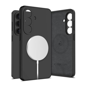 Tech-Protect Silicone MagSafe Galaxy S26 Plus 5G -suojakuori, Musta