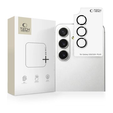 Tech-Protect Camring Fit+ Galaxy S26 / S26 Plus 5G -panssarilasi takakameroille, L&auml;pin&auml;kyv&auml;
