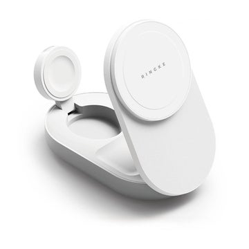 Ringke 3-in-1 25W MagSafe -latausasema, Valkoinen