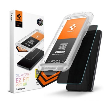 Spigen GLAS.tR ez FIT Pro Galaxy S26 Plus 5G panssarilasi, Yksityissuoja asennusapurilla