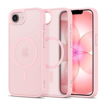 Tech-Protect Basicmag iPhone 16e / 17e MagSafe-suojakuori, Pinkki