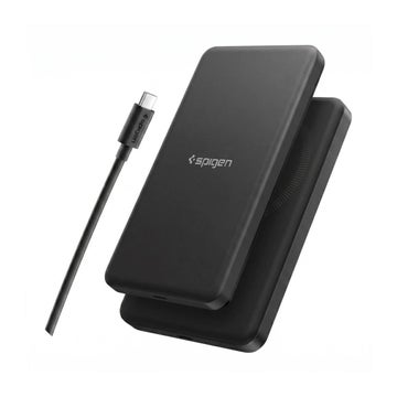 Spigen EA2205MQ Qi2 5000mAh -varavirtal&auml;hde, Musta