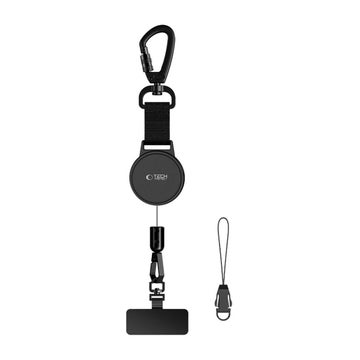 Tech-Protect Urbanloop Anti-Theft -turvakiinnike puhelimelle, Musta