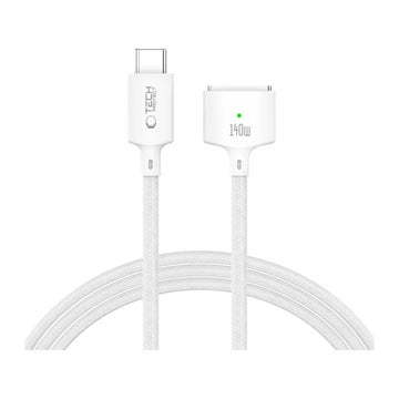 Tech-Protect MMC01 Ultraboost MacBook -latauskaapeli, Valkoinen 200 cm