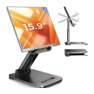 Lisen Universal 15.9" Puhelin- ja tablettiteline, Musta