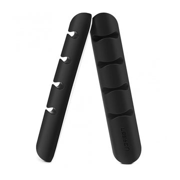 Ugreen kaapelinj&auml;rjest&auml;j&auml;, Musta (2-pack)