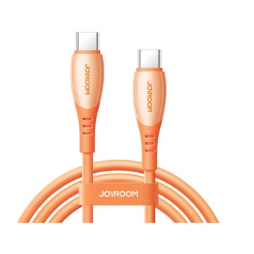 Joyroom S-A59 60W USB-C / USB-C -kaapeli, Oranssi 1.2 m