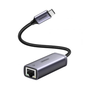 Ugreen CM483 RJ45 - USB-C Ethernet-adapteri, Harmaa
