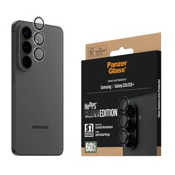 PanzerGlass Galaxy S26 / S26 Plus 5G Hoops Camera Lens -panssarilasi, Takakameroille, kirkas