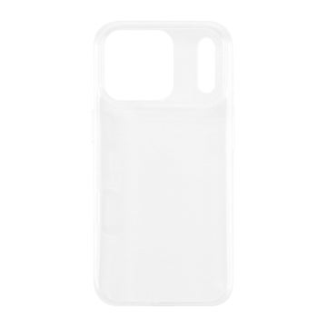 iPhone 17 Pro l&auml;pin&auml;kyv&auml; ohut TPU-suojakuori