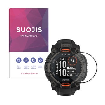 Garmin Instinct E (45 mm) Suojis-panssarilasi, klassinen