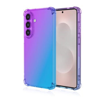 Galaxy S26 5G Gradient Bumper TPU -suojakuori, Violetti/sininen