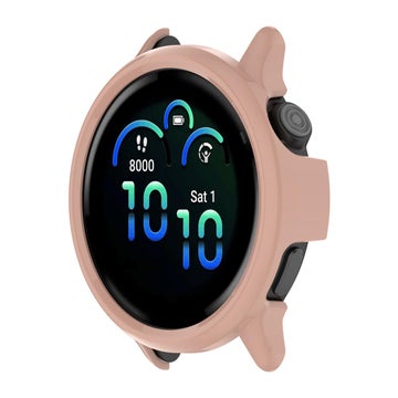 Polykarbonaattikuori Garmin Vivoactive 6 -&auml;lykellolle, Pinkki