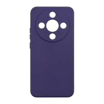 Honor Magic8 Lite 5G silikonimainen TPU-kuori, Tummanvioletti