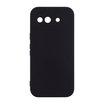 Google Pixel 10a silikonimainen TPU-kuori, Musta