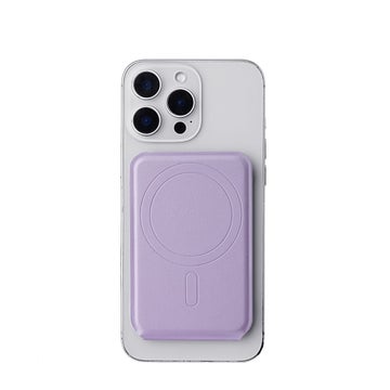 Magneettikiinnitteinen korttitasku jalustalla, Violetti