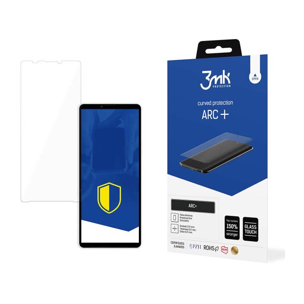3MK Sony Xperia 10 V ARC+-suojakalvo, Kirkas