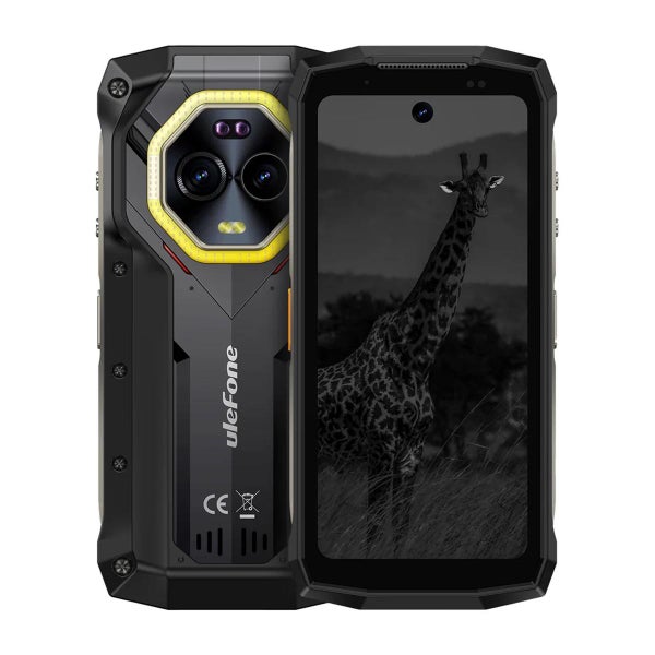 Ulefone Armor Mini 20 Pro -puhelin, Musta