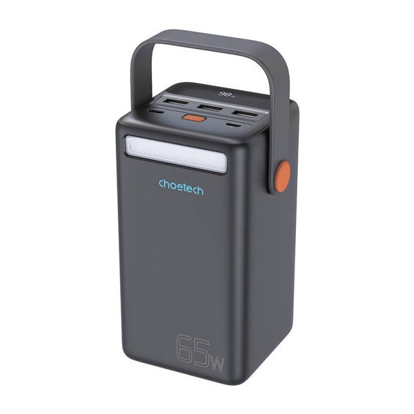 Choetech B664 Mini 50 000mAh 65W -varavirtal&auml;hde, Musta