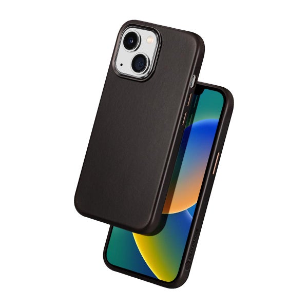 Dux Ducis Naples MagSafe iPhone 14 -suojakuori, Tummanruskea